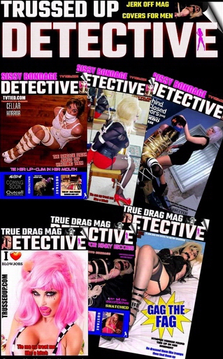 true bondage sleazy women snatched tied up hand over mouth gagging detective magazine covers new-age retro free sample